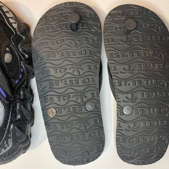 Used Sketchers Sketch-O-Saurus light up shoes, size 13 + Dino sandals size 3/4 - Picture 8 of 11